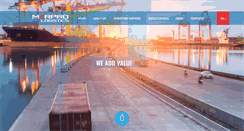 Desktop Screenshot of marprologistics.com